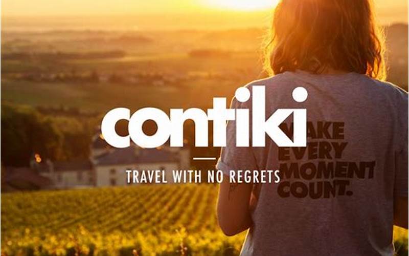 Contiki Travel Company Booking