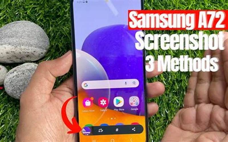 Contoh Aplikasi Screen Shoot Di Samsung A72