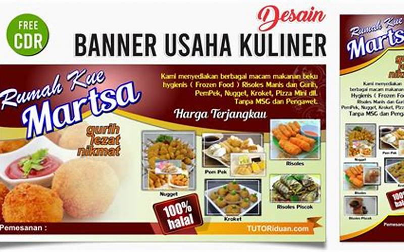 Contoh Banner Go Food Kuliner