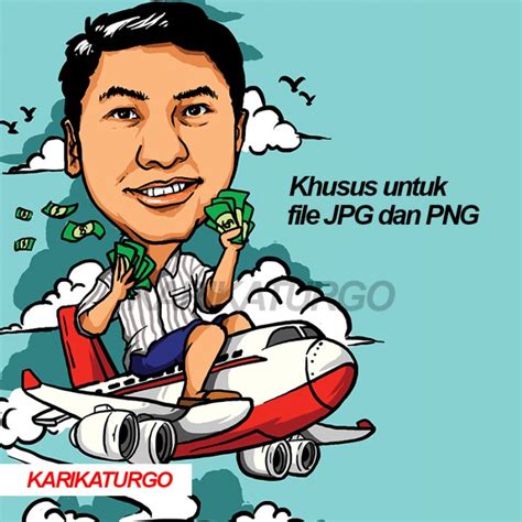 Contoh Karikatur Lucu 1