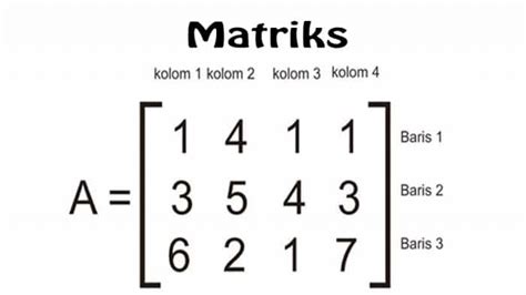 Contoh Matriks