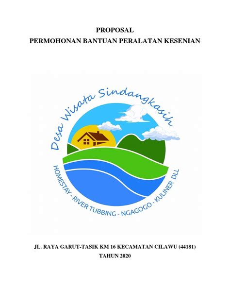 Contoh Proposal Pengajuan Desa Wisata Pdf