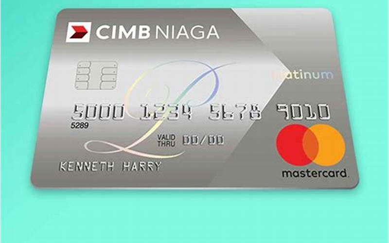 Contoh Virtual Credit Card Cimb Niaga