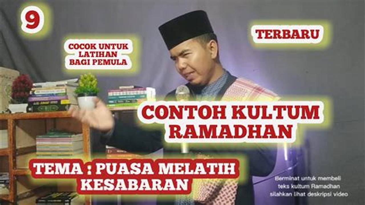 Contoh Kesabaran, Ramadhan