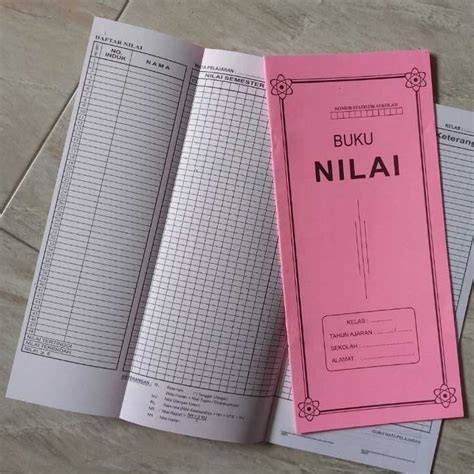 Contoh Buku Nilai