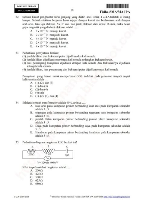 Contoh Contoh Soal Un