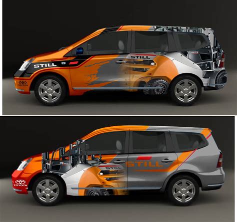 Contoh Cutting Sticker Mobil Grand Livina