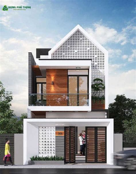 contoh desain fasad rumah minimalis yang menarik