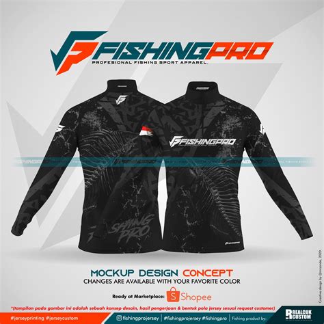 Contoh Desain Jersey Mancing