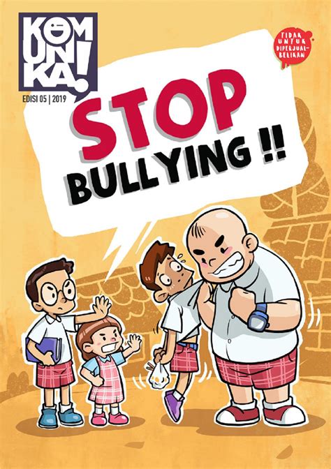 Contoh Desain Poster Stop Bullying
