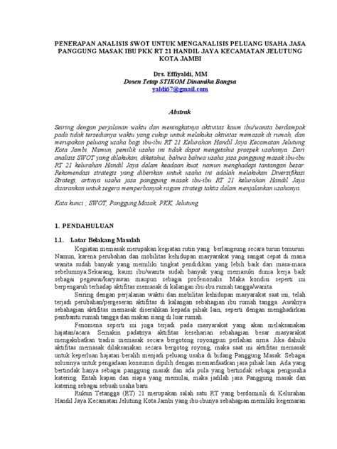 Contoh Format Jurnal