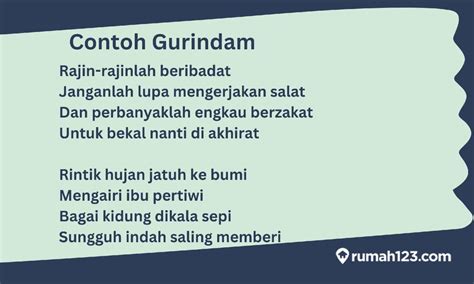 Contoh Gurindam Persahabatan