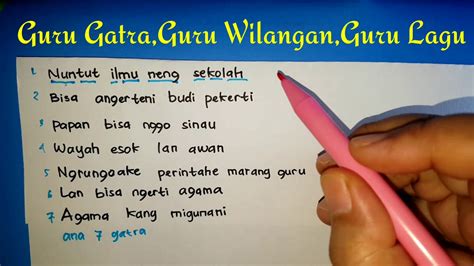 Contoh Guru Gatra