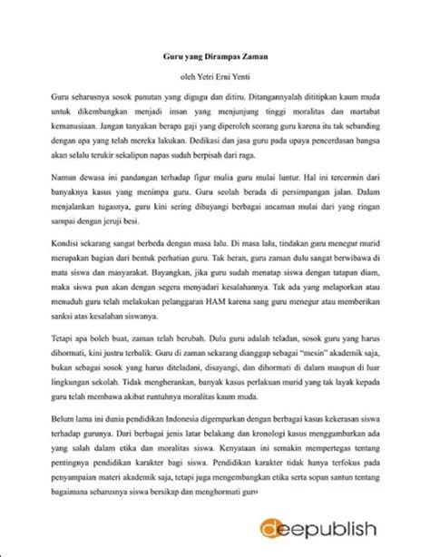 Contoh Judul Essay Tentang Pendidikan