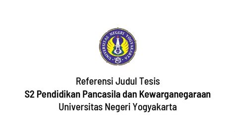 Contoh Judul Tabs Pendidikan Uny