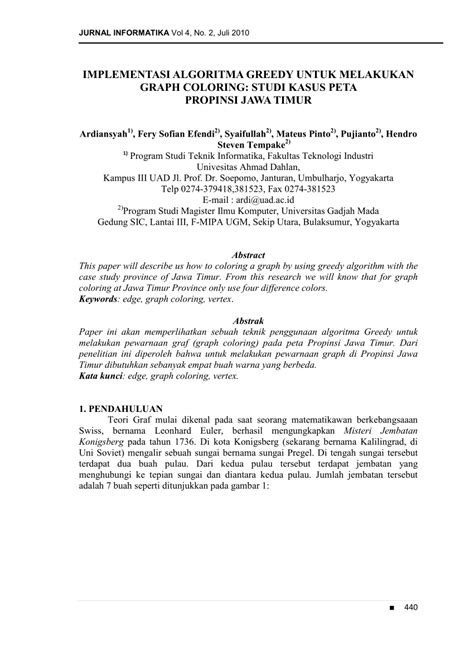 Contoh Jurnal Algoritma Coloring