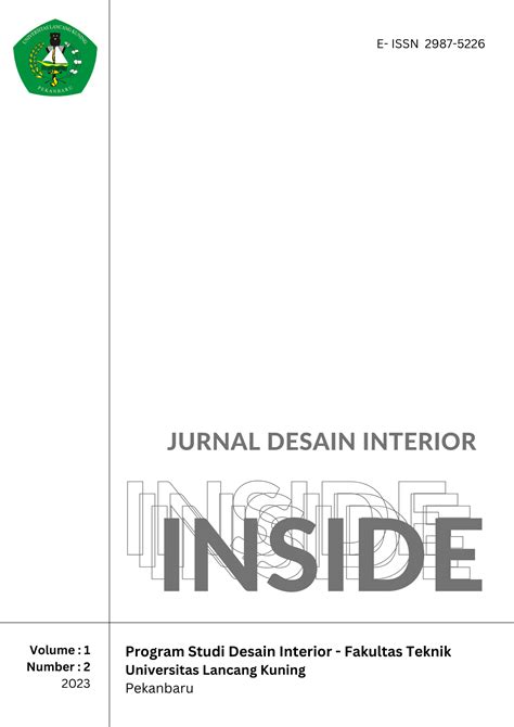 Contoh Jurnal Interior
