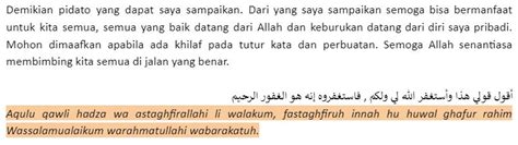 Contoh Kalimat Islami