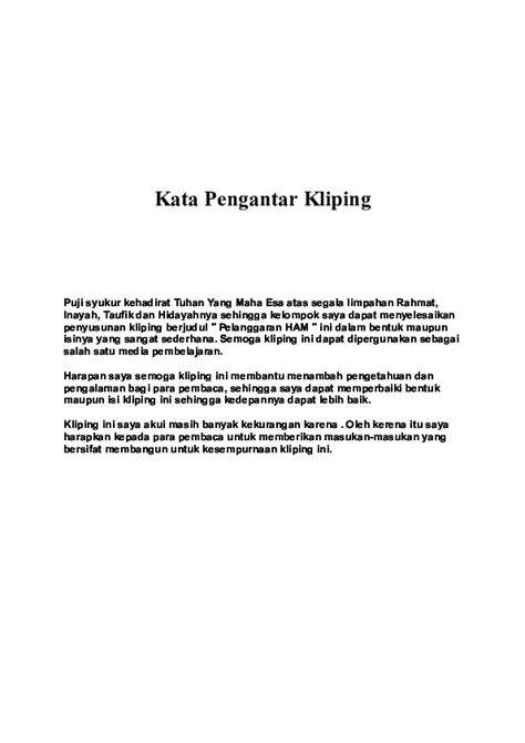Contoh Kata Pengantar Pada Kipling