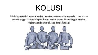 Contoh Kolusi