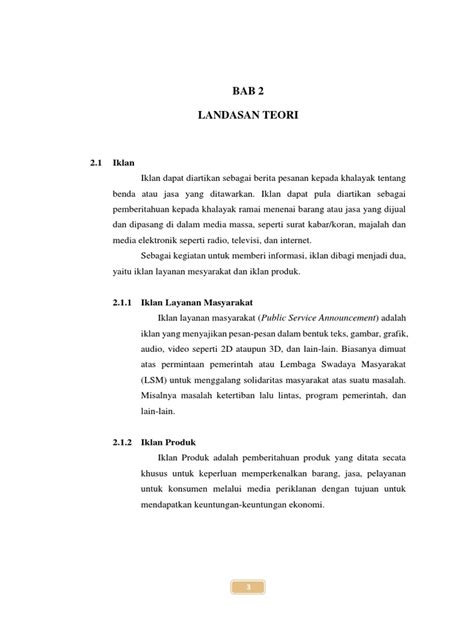 Contoh Landasan Teori Pada Miniriset Pada Judul Program Linear