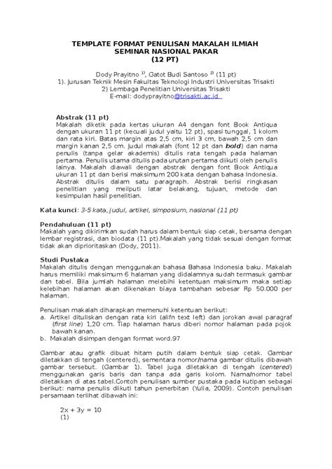 Contoh Makalsh Penelitian