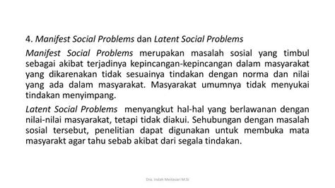 Contoh Manifest Social Problem: Memahami Permasalahan Sosial Melalui Manifestasi Masyarakat