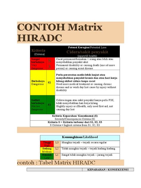 Contoh Matrix
