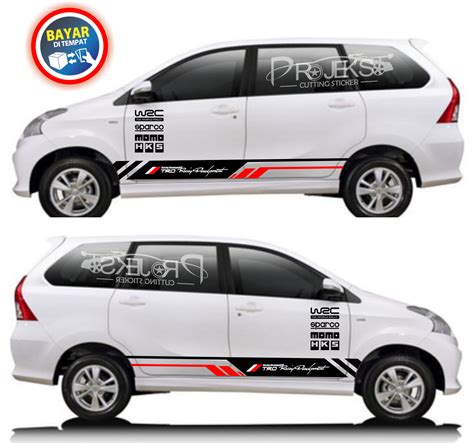 Contoh Model Cutting Sticker Mobil
