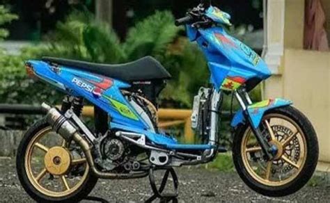 Contoh Modifikasi Beat Road Race Style