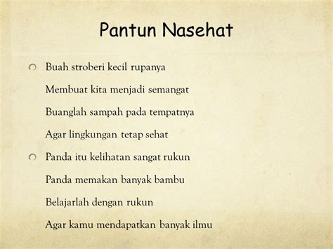 Contoh Pantun Nkri