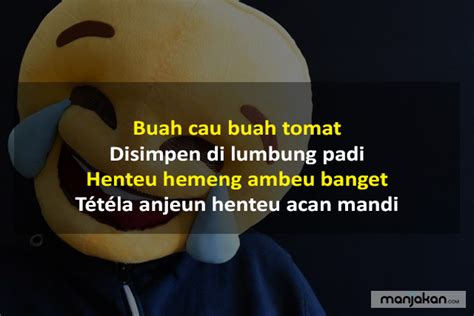 Contoh Pantun Sunda Lucu