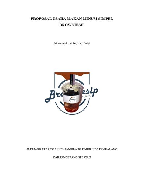 Contoh Pembukaan Proposal Usaha