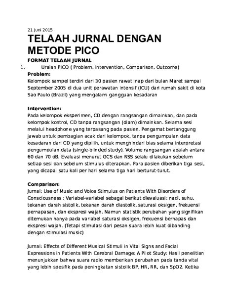 Contoh Pico Jurnal