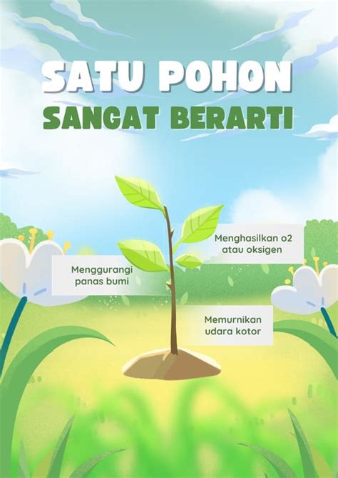 Contoh Poster Tumbuhan