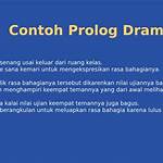 Contoh Prolog dalam Drama Indonesia