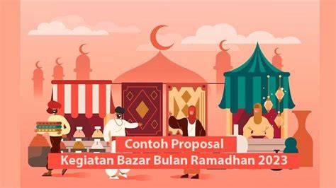 Contoh Proposal Bazar Ramadhan