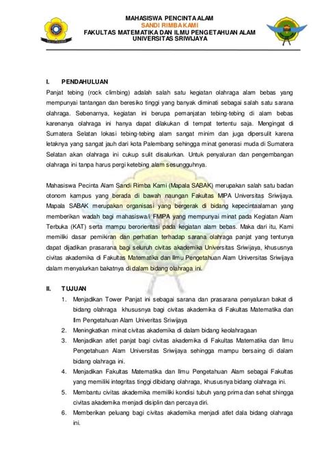 Contoh Proposal Pengajuan Tower Telkomsel