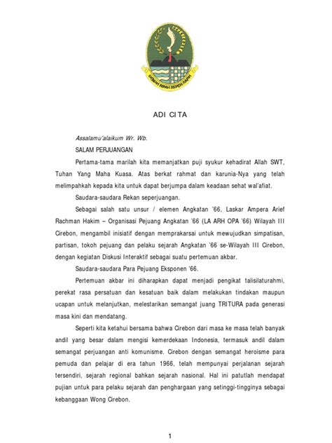 Contoh Proposal Reuni Temu Kangen