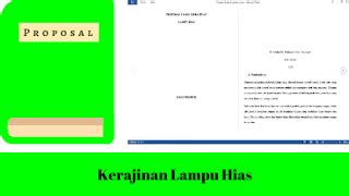 Contoh Proposal Usaha Sepatu Lukis