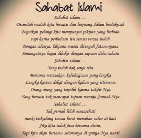 Contoh Puisi Islam Terbaik