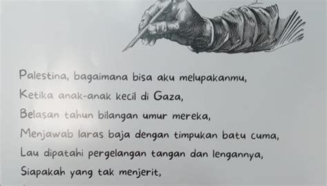 Contoh Puisi Untuk Palestina
