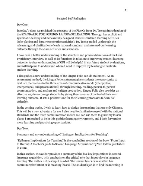 Contoh Refleksi Sederhana yang Memberikan Kesan Mendalam pada Hidupmu