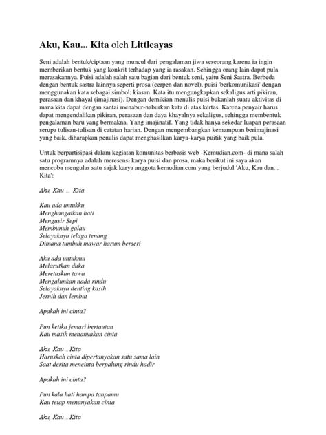 Contoh Resensi Puisi