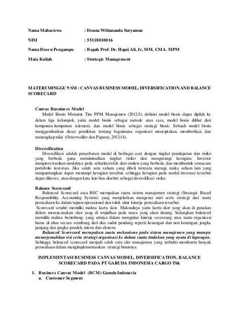 Contoh Review Materi