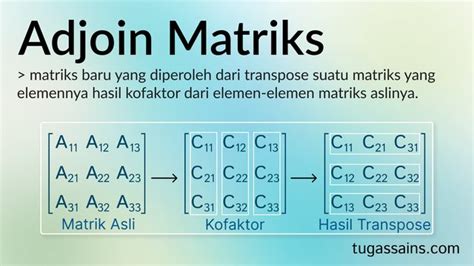 Contoh Soal Adjoin