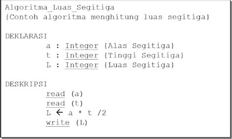 Contoh Soal Algoritma Dan Logika