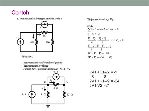 Contoh Soal Analisa Node