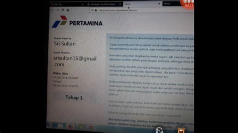 Contoh Soal Assessment Pertamina