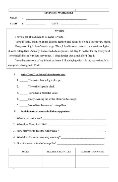 Contoh Soal Bahasa Inggris Form